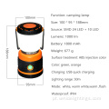 LED Camping Light Outdoor Rechargable